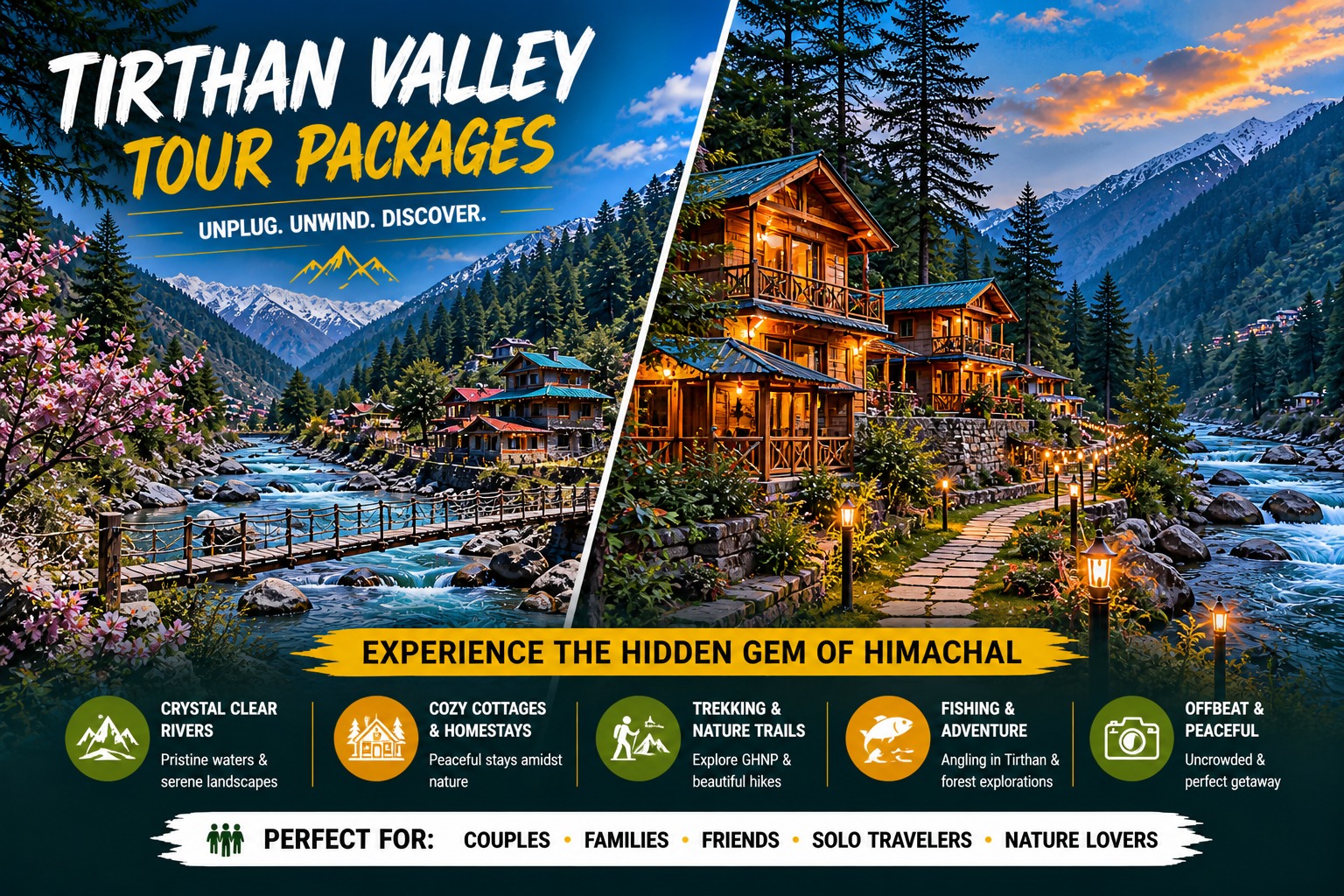 Tirthan 8 Days 7 Nights Tour